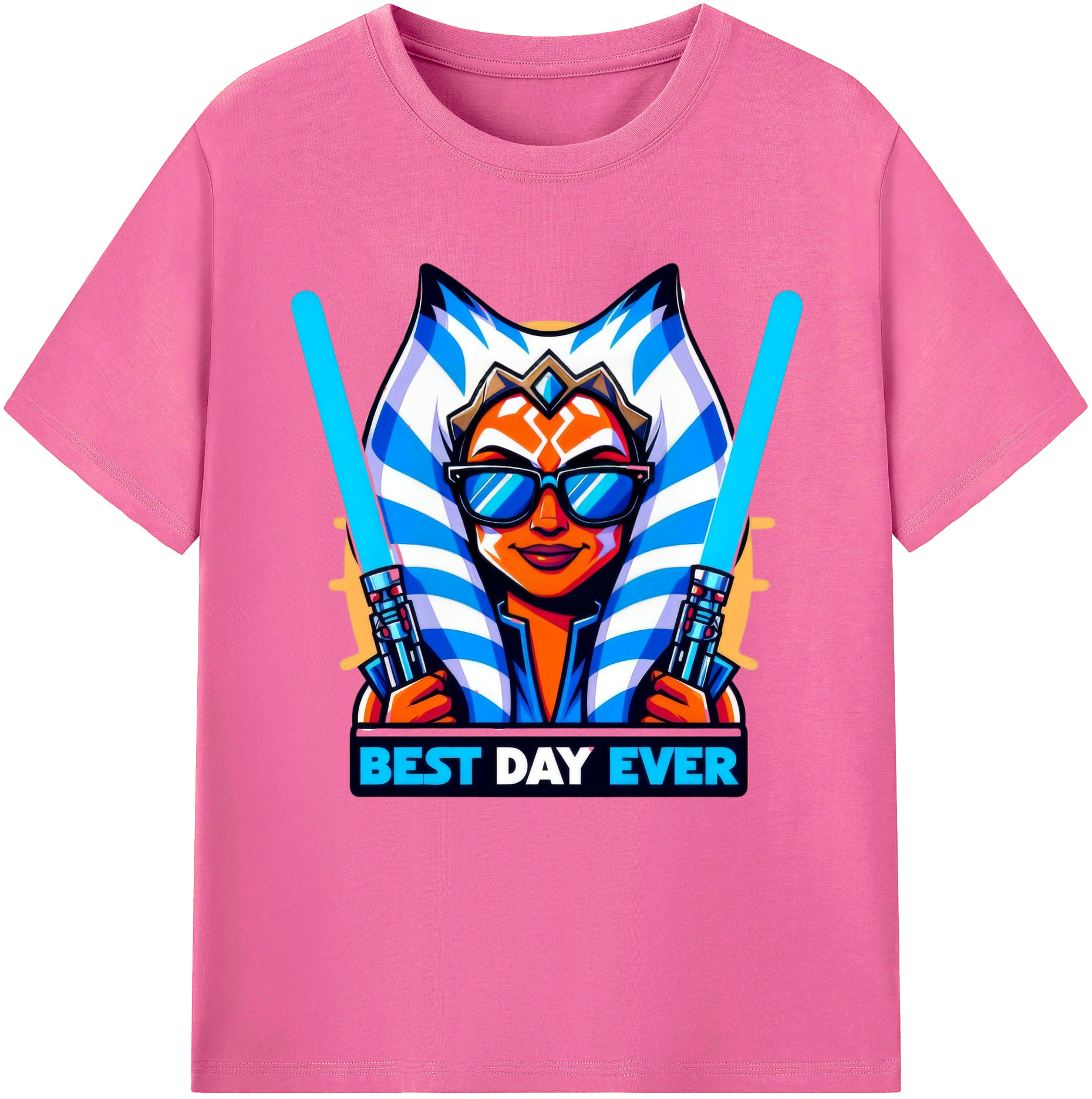 （画像用） スター・ウォーズ Star Wars レディースカジュアルプリントTシャツ（綿100％）